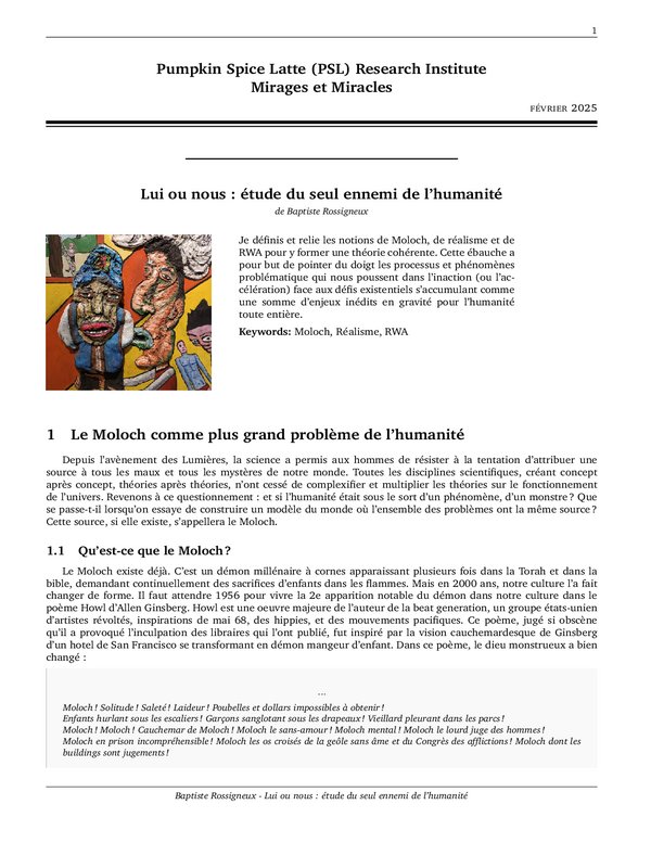 Preview of Lui ou nous : étude du seul ennemi de l'humanité